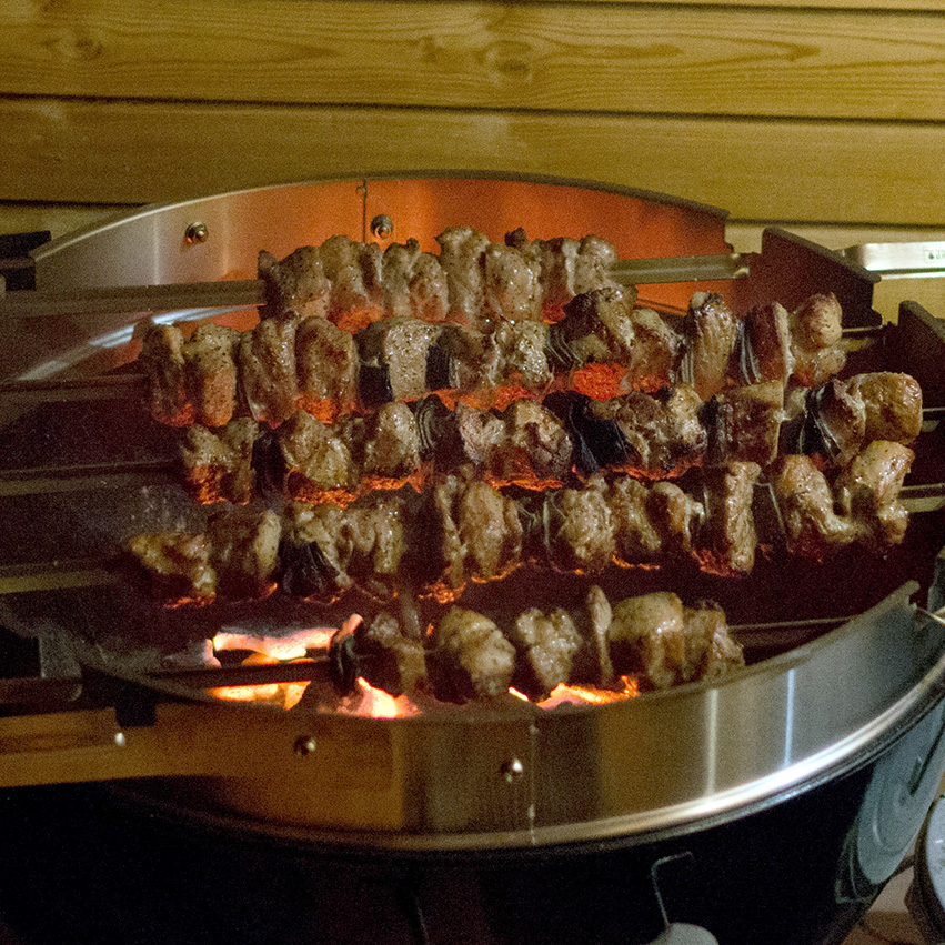 Russischer Grillabend